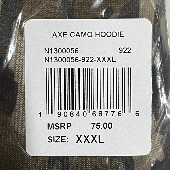 NEW W/ TAGS!! Nomad Bottomland Camo Utility Hoodie - Men's Sweatshirt - Size 3XL - Picture 10 of 10